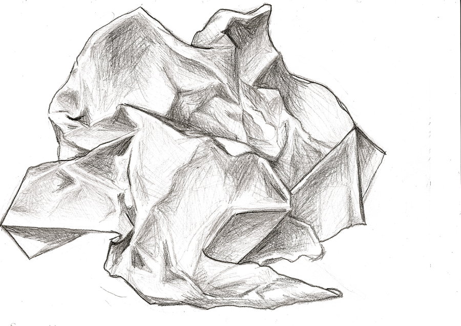 Featured image of post Sketch Crumpled Paper Drawing 2b pencil on strathmore paper